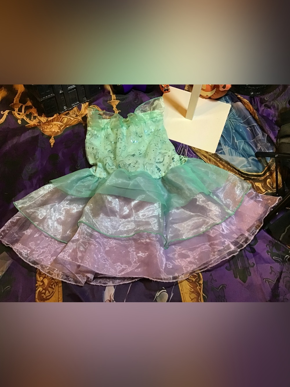 Disney parks princess Ariel/ the little mermaid shapeless dress size 5/6